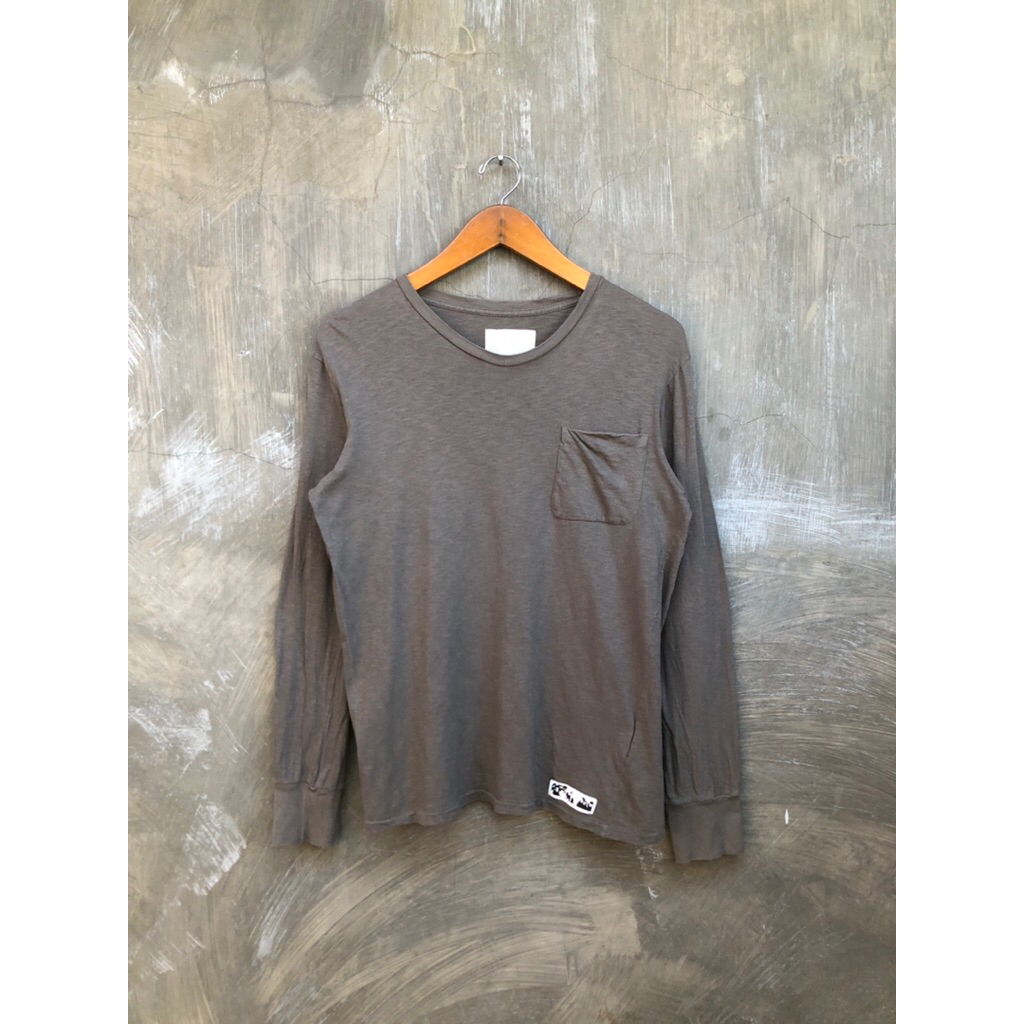 AW10 Undercover Reverse Running Longsleeve Grey T-shirt