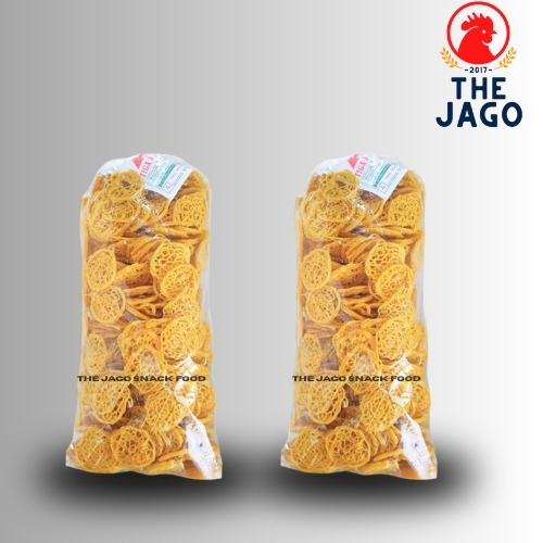 

Kerupuk Mie Kuning Serbaguna Ball-an The Jago Snack - untuk Digoreng & Sangrai