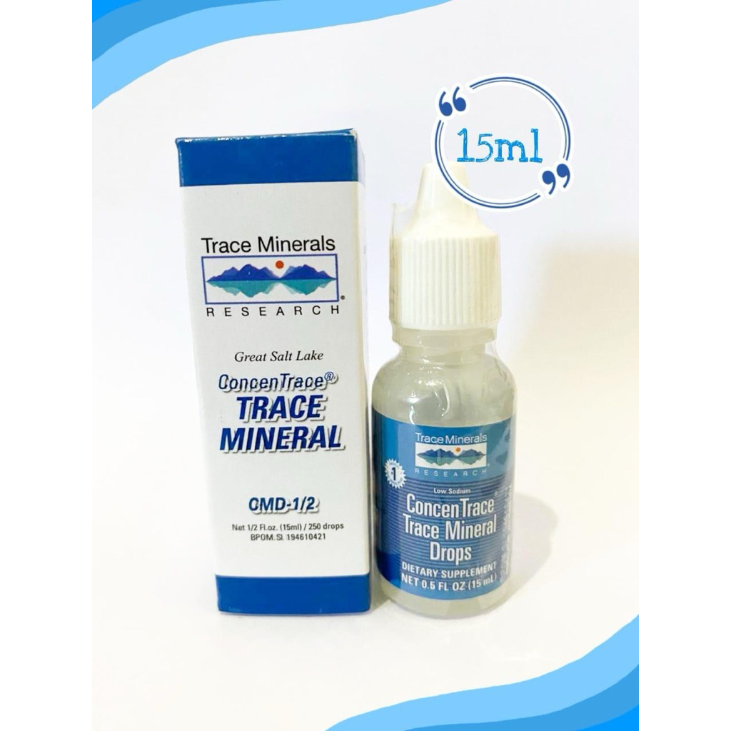 Trace Mineral Cmd ( concetrace mineral drops)  Cmd 15ml/250drop