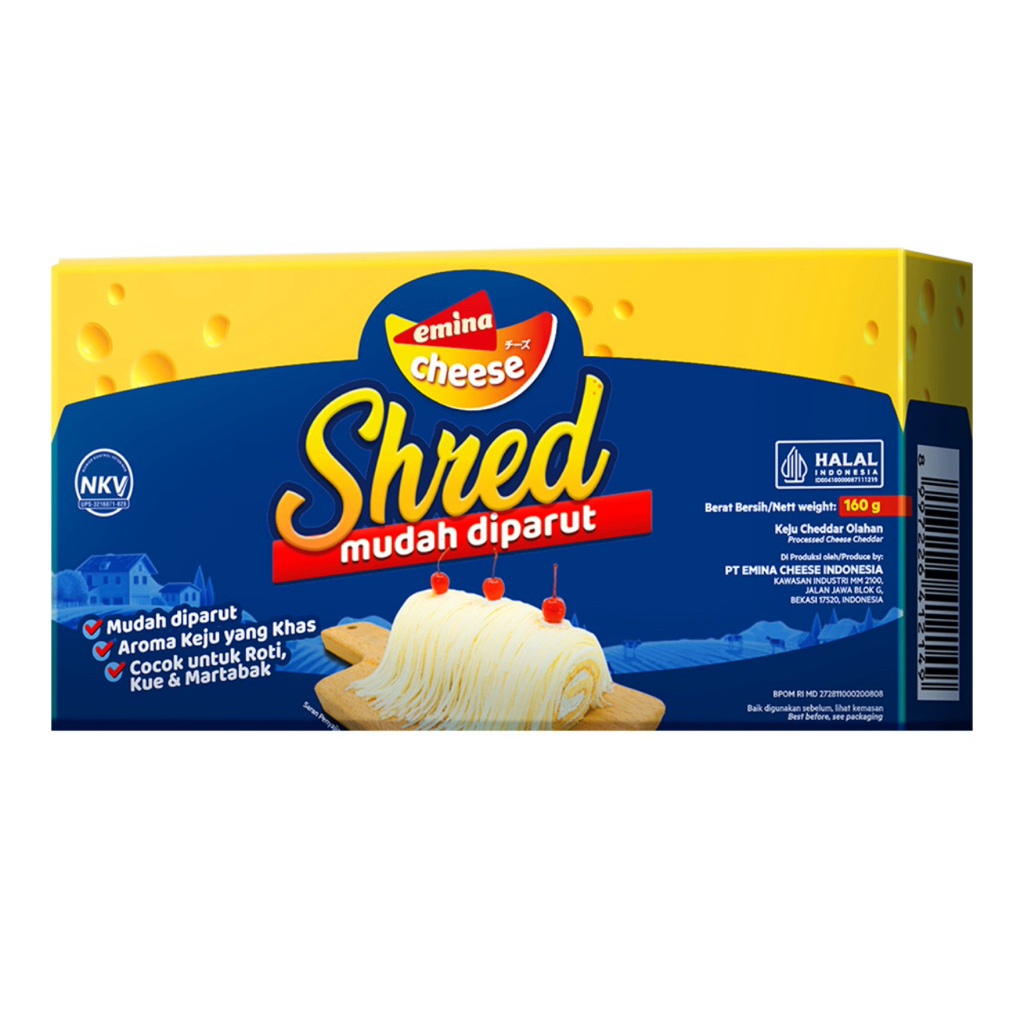 

Emina Cheese Shred Box 160 g