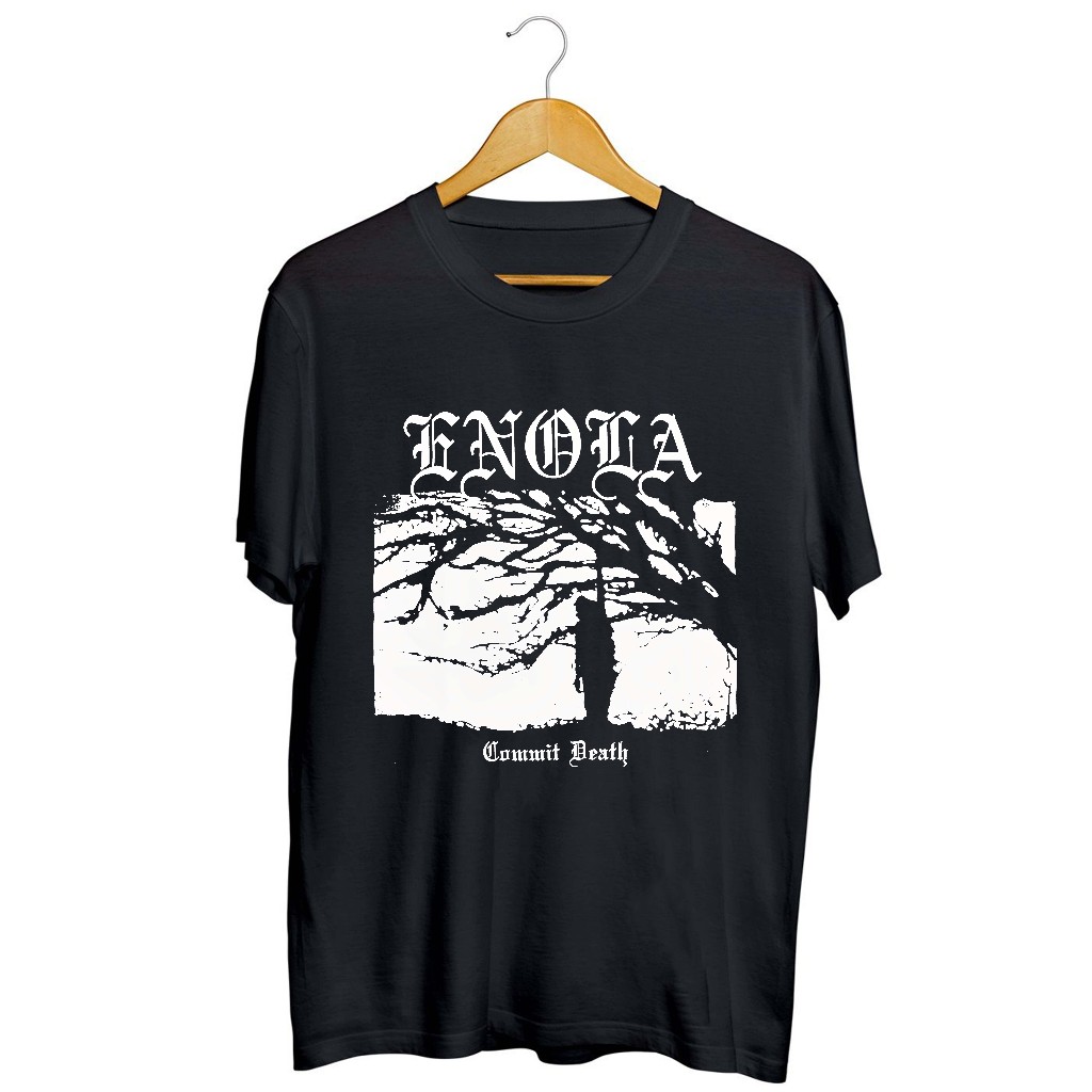 Tshirt Band Enola - Nails Rip-Off / Kaos Musik Rock Metal