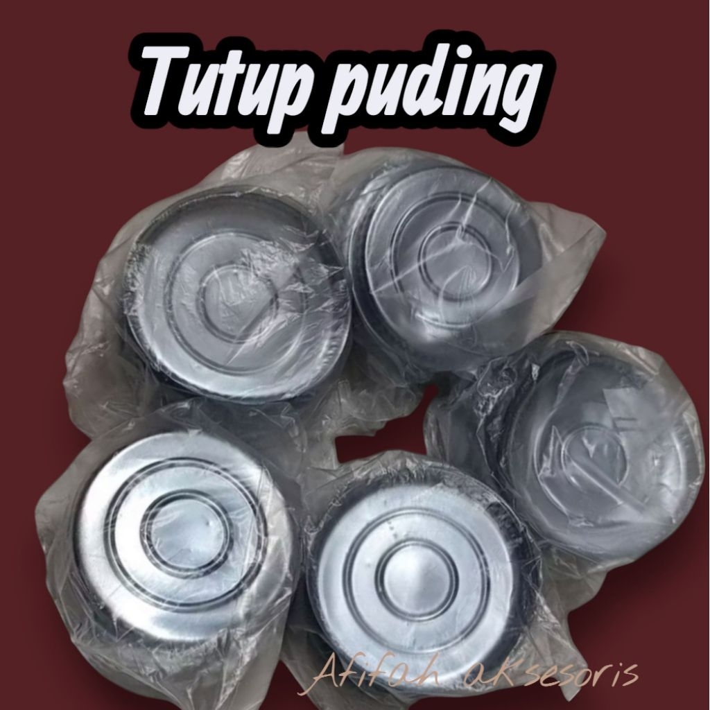 Tutup cup puding /tutup cup es cream 100ml