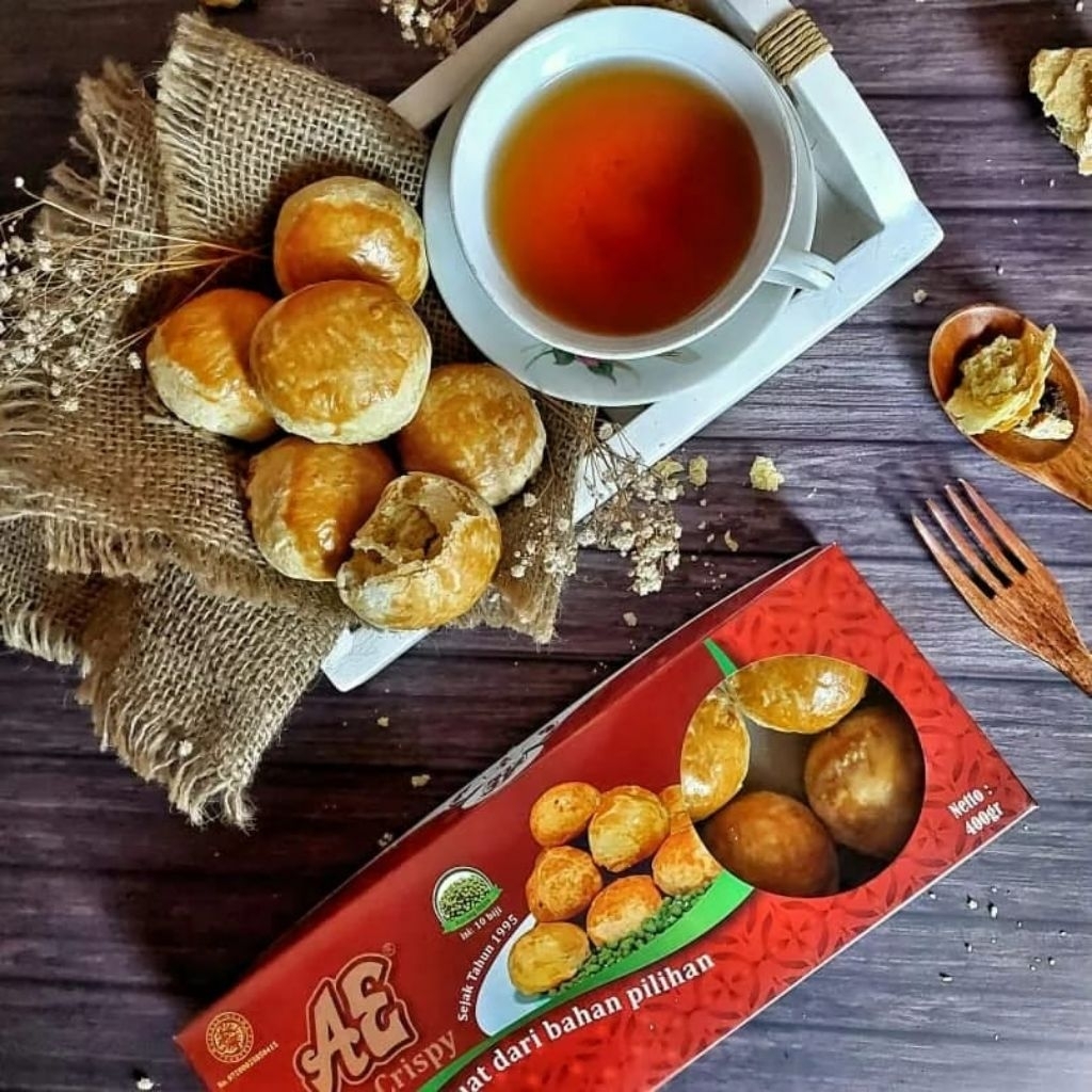 

PIA CRISPY AE SURABAYA Rasa Kacang Ijo