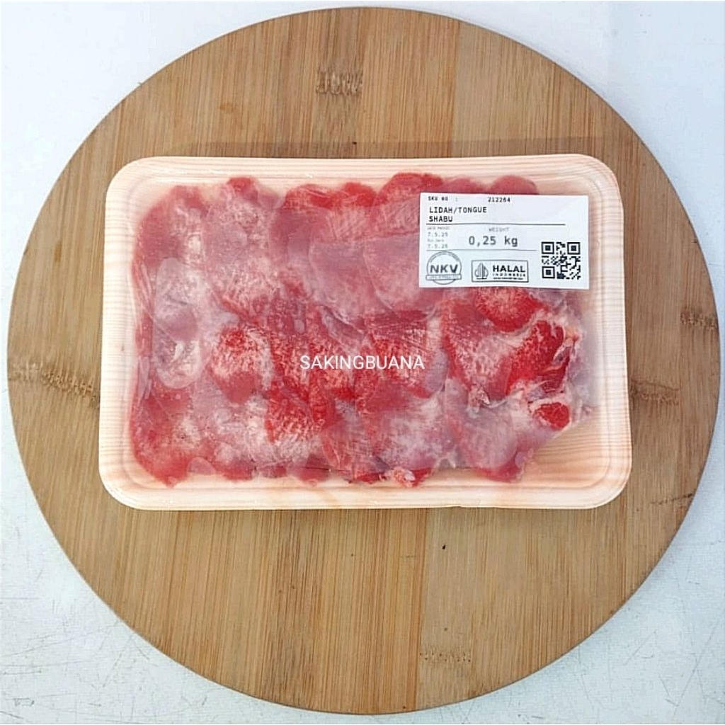

GRASSFED TONGUE SHABU ( LIDAH SAPI )