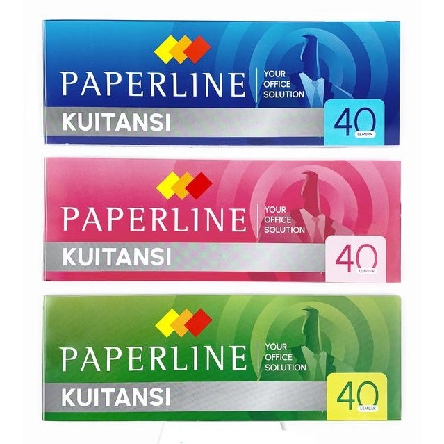 

BUKU KWITANSI / KWITANSI / KWITANSI KECIL / KUITANSI PAPERLINE KECIL 40M