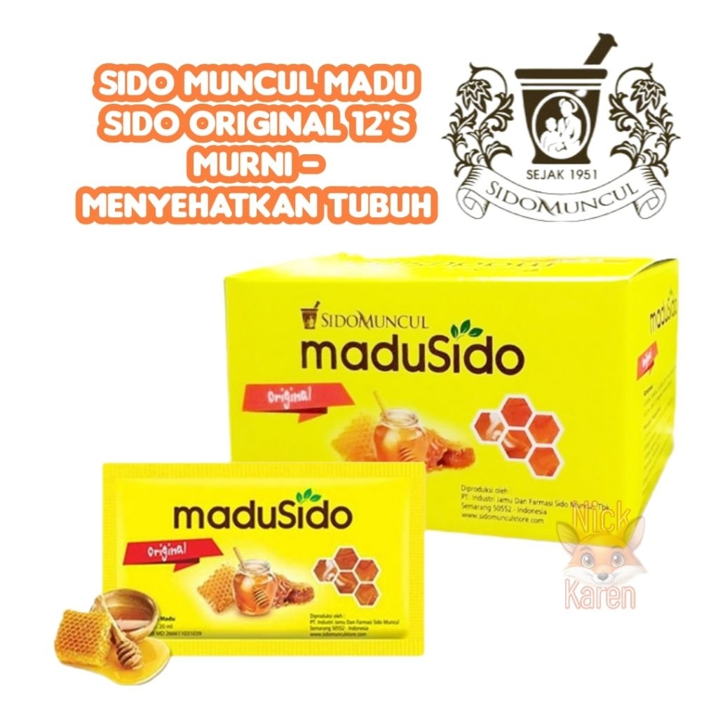 

Sido Muncul Madu Sido Original 12's Murni - Menyehatkan Tubuh