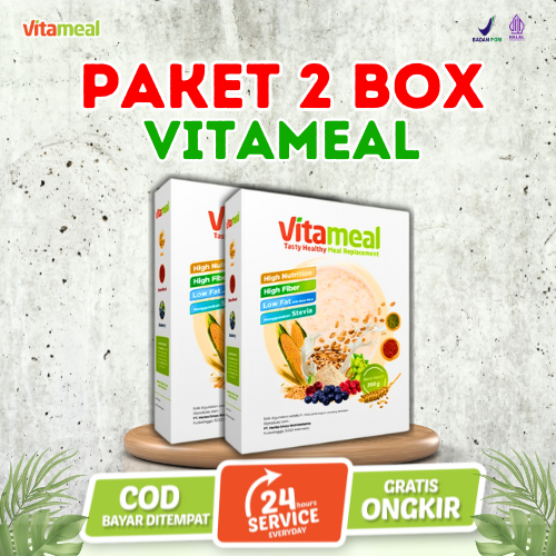 

Paket 2 Box Sereal Sehat Diet Herbal Alami 100 Asli Lokal Untuk Mengeyangkan dan Cegah Diabetes VITAMIL KESEMUTAN