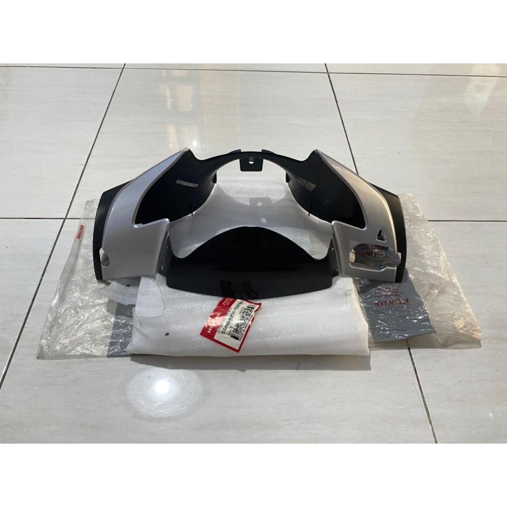 53205 KPH 700FMH batok lampu depan supra x 125 silver cakram original baru AHM