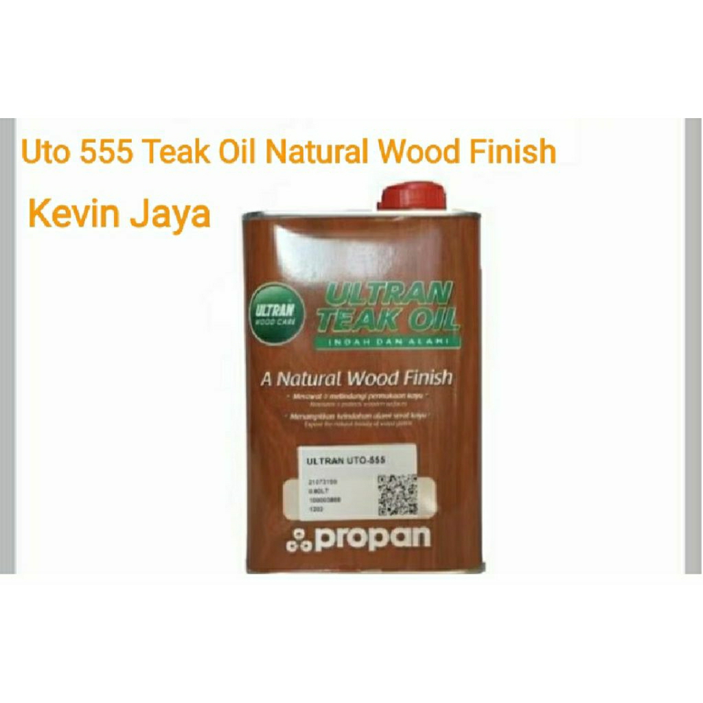 

Propan Ultran Teak Oil UTO 555 Natural Wood Finish 0.8Liter