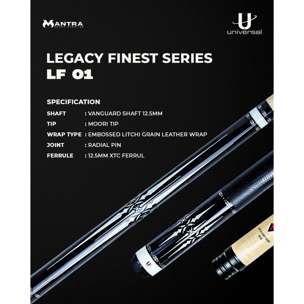 Universal Cue Type Legacy Finest Series
