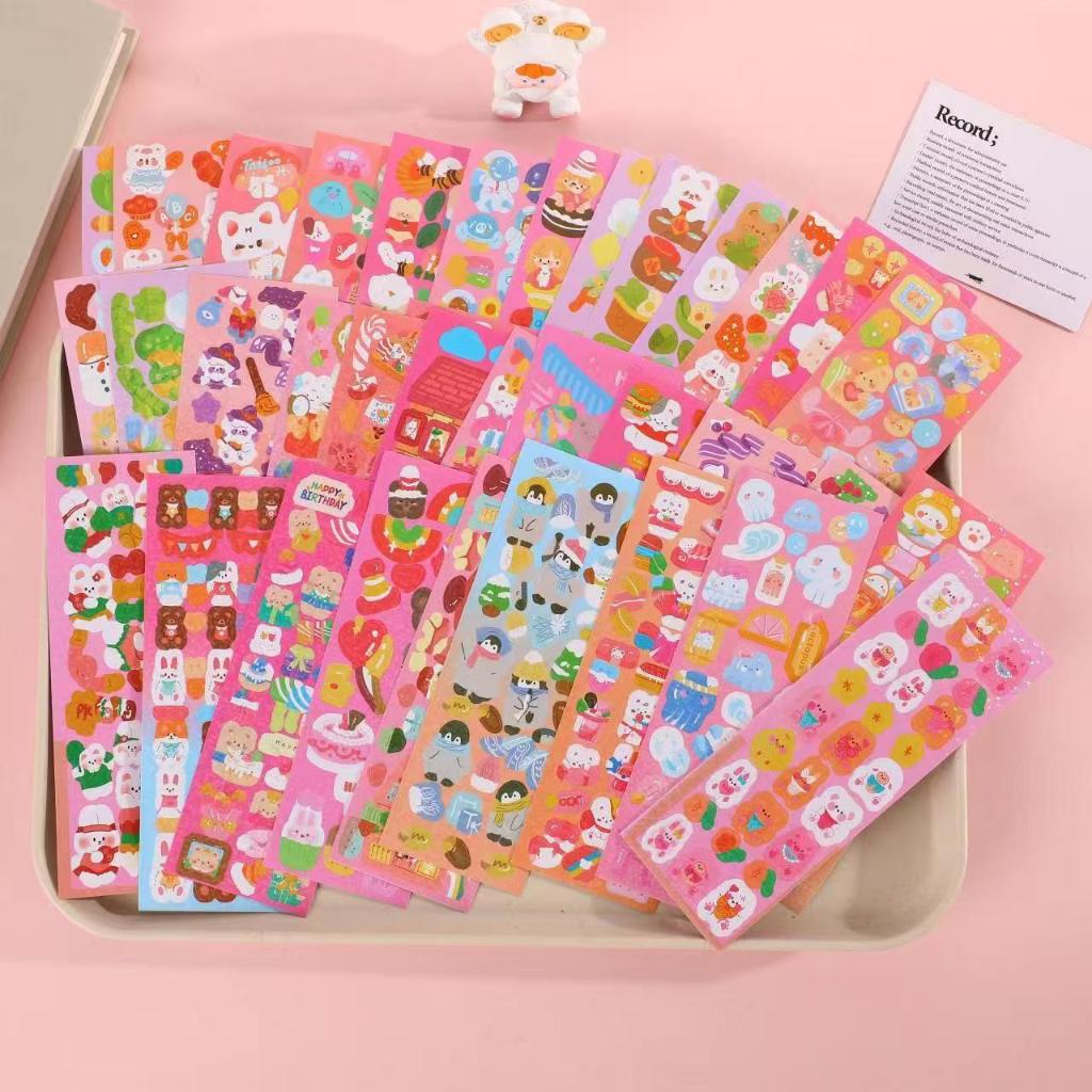 

Stiker DIY 10 Lembar - Desain Lucu Aesthetic untuk Dekorasi Scrapbook