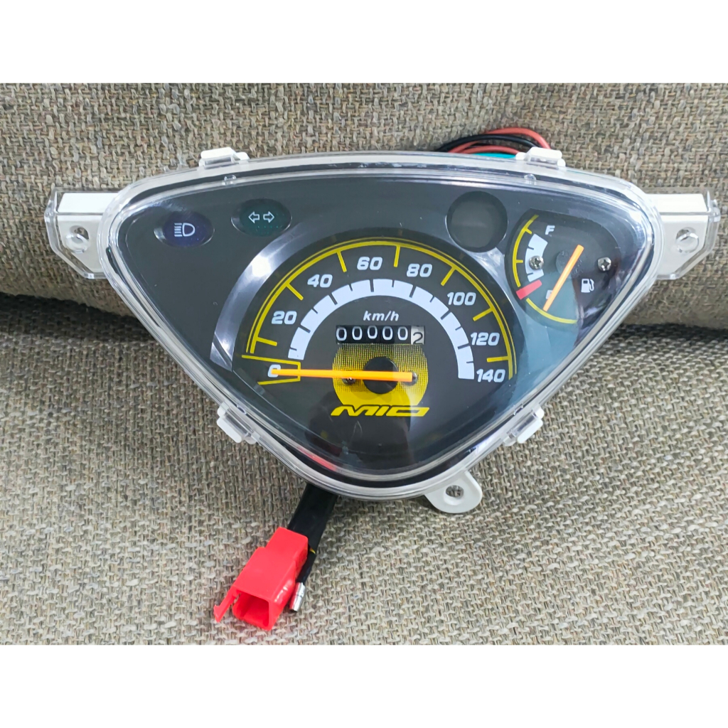 SPEEDOMETER STANDAR MODEL CUSTOME MOTOR MIO SPORTY MIKA SMOKE MEREK ZORO / SPIDO STANDAR MIO SOUL KA
