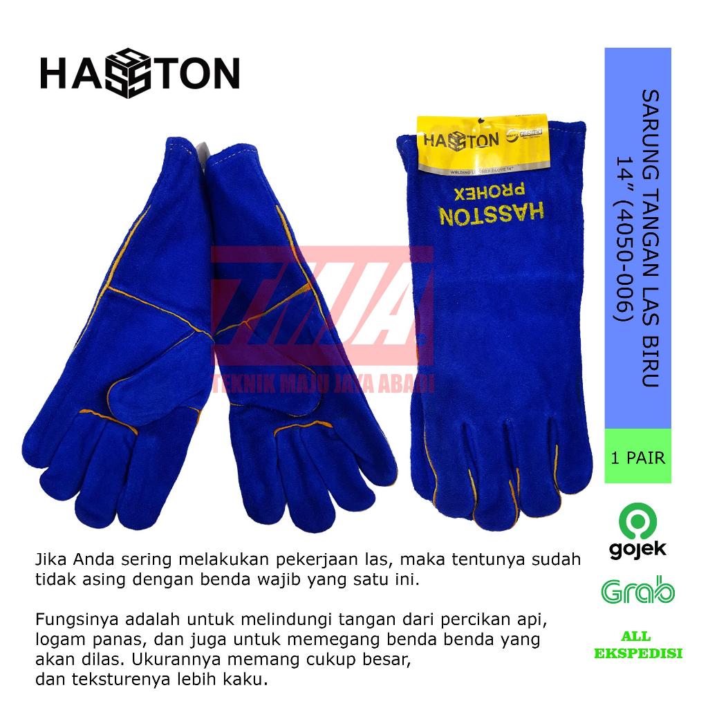 HASSTON Sarung Tangan Las Kulit / Welding Leather Glove 14"
