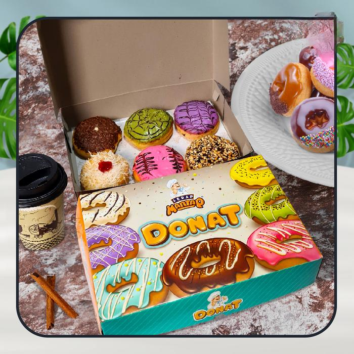 

Cake Box Donat Sedap Mantap Ukuran 27 x 18 5 cm
