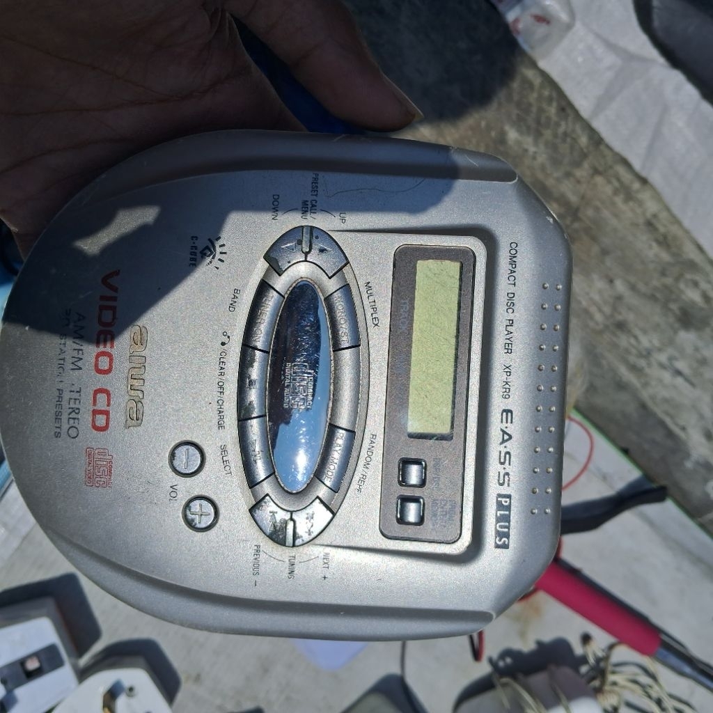 aiwa discman cd vcd radio