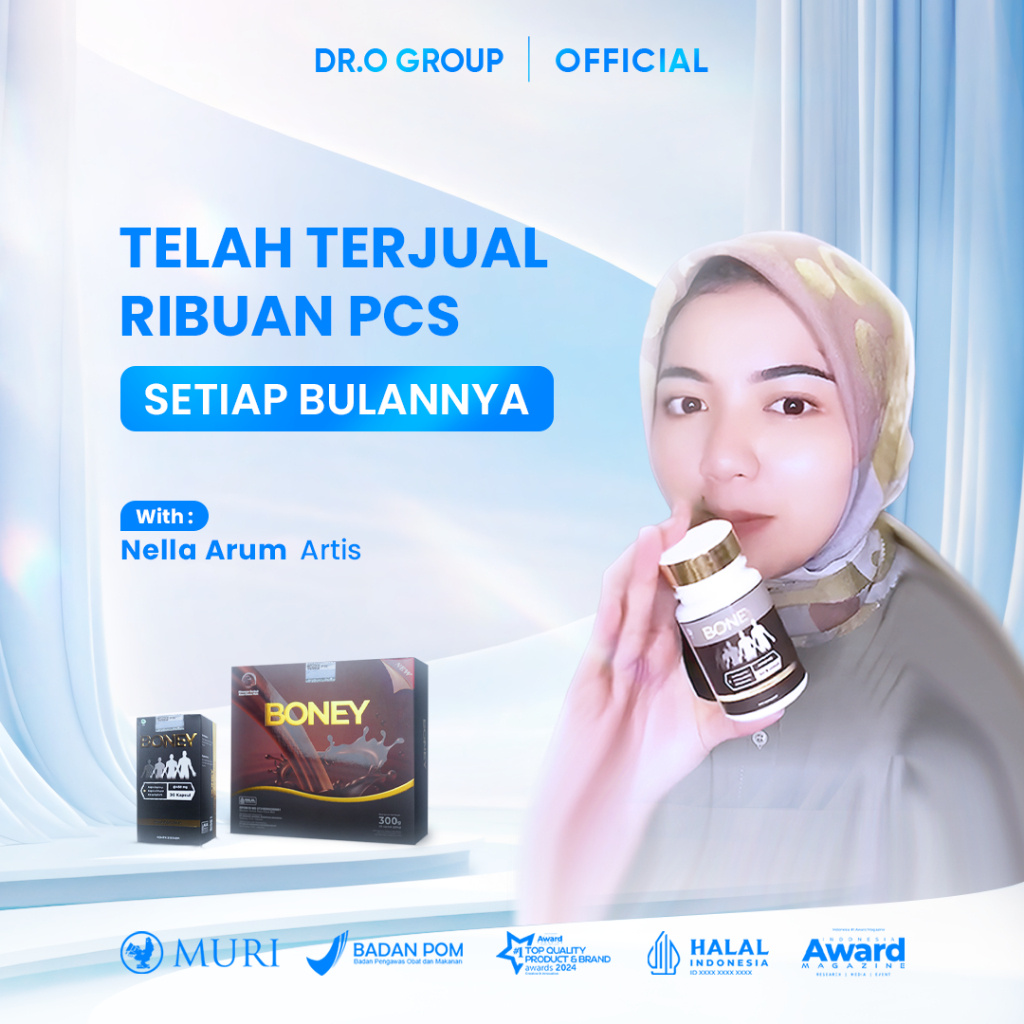 

Susu Boney / Peninggi Rekomendasi / Naik 5-15 Cm/ Bpom Approved