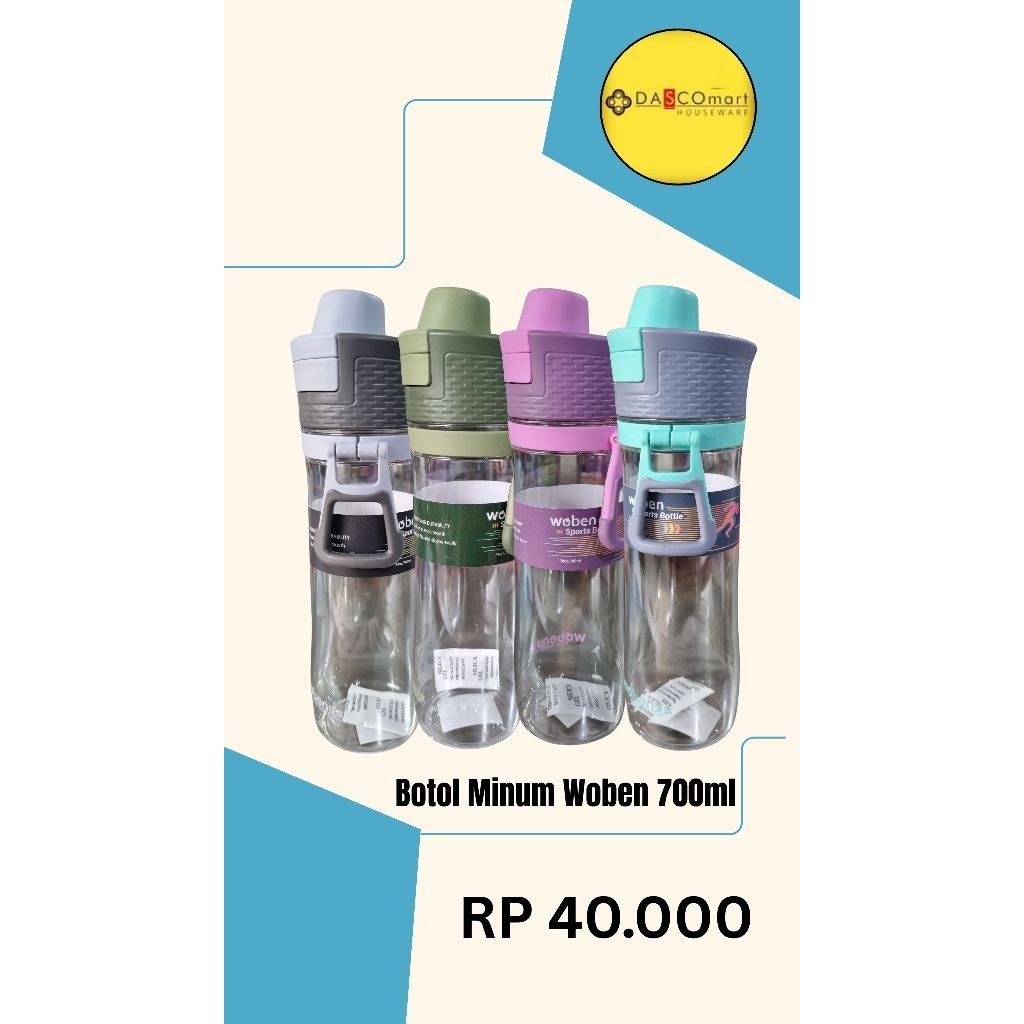 Botol Minum Woben 700ml