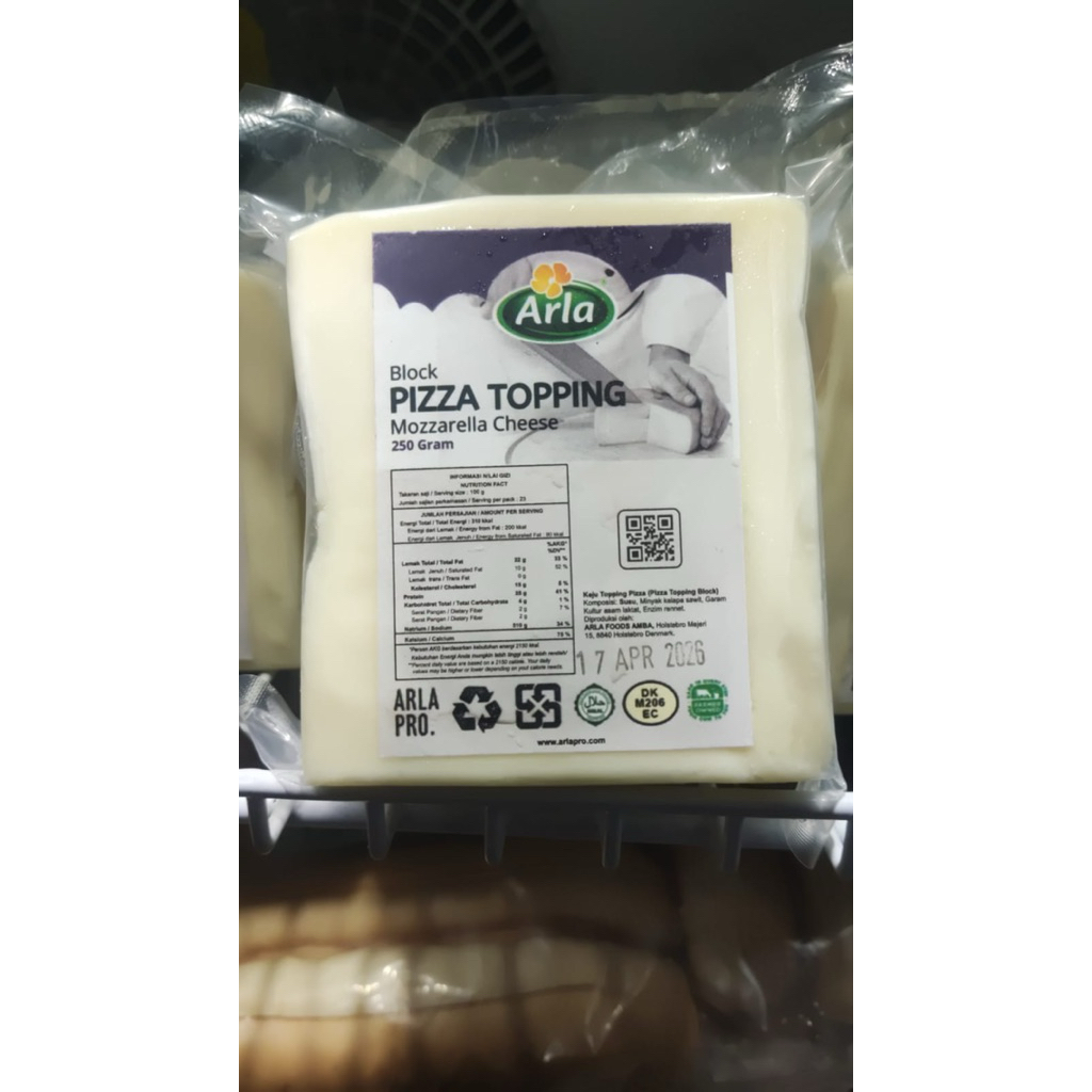 

Arla Mozarella 250 gram