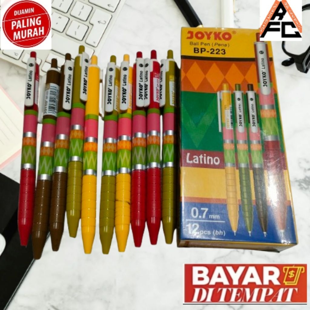 

BALL PEN CETEK LATINO BP -223 HITAM 0,7 ORIGINAL
