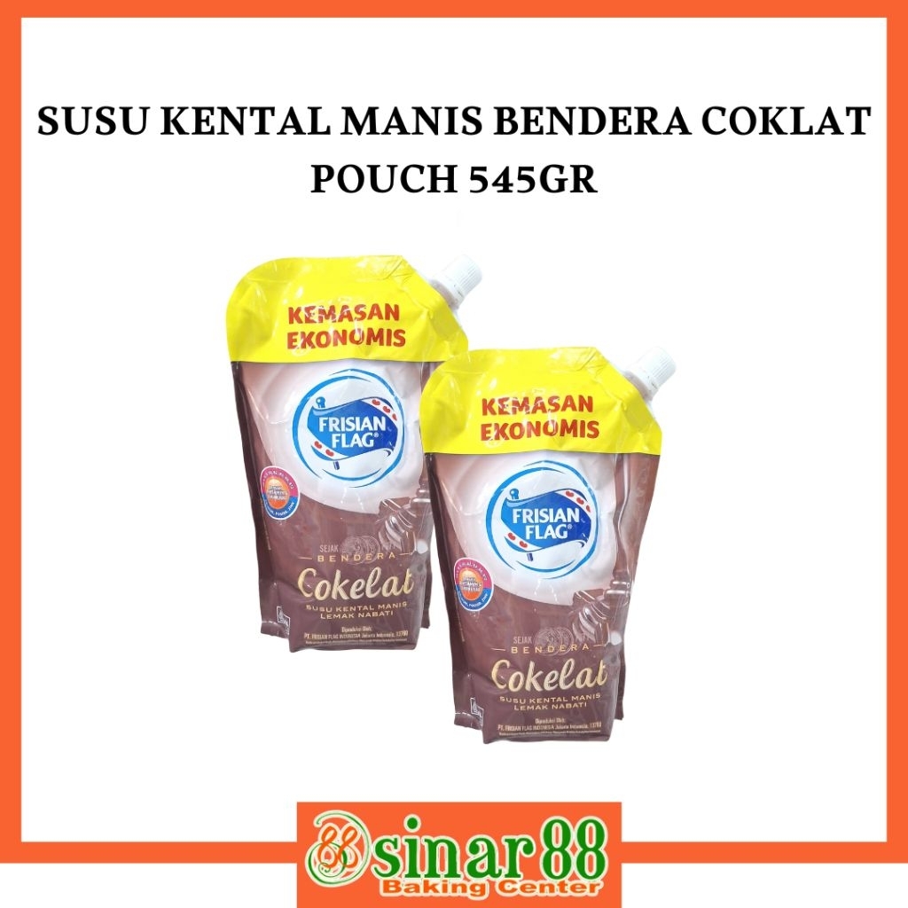 

SUSU KENTAL MANIS BENDERA COKLAT POUCH 545GR