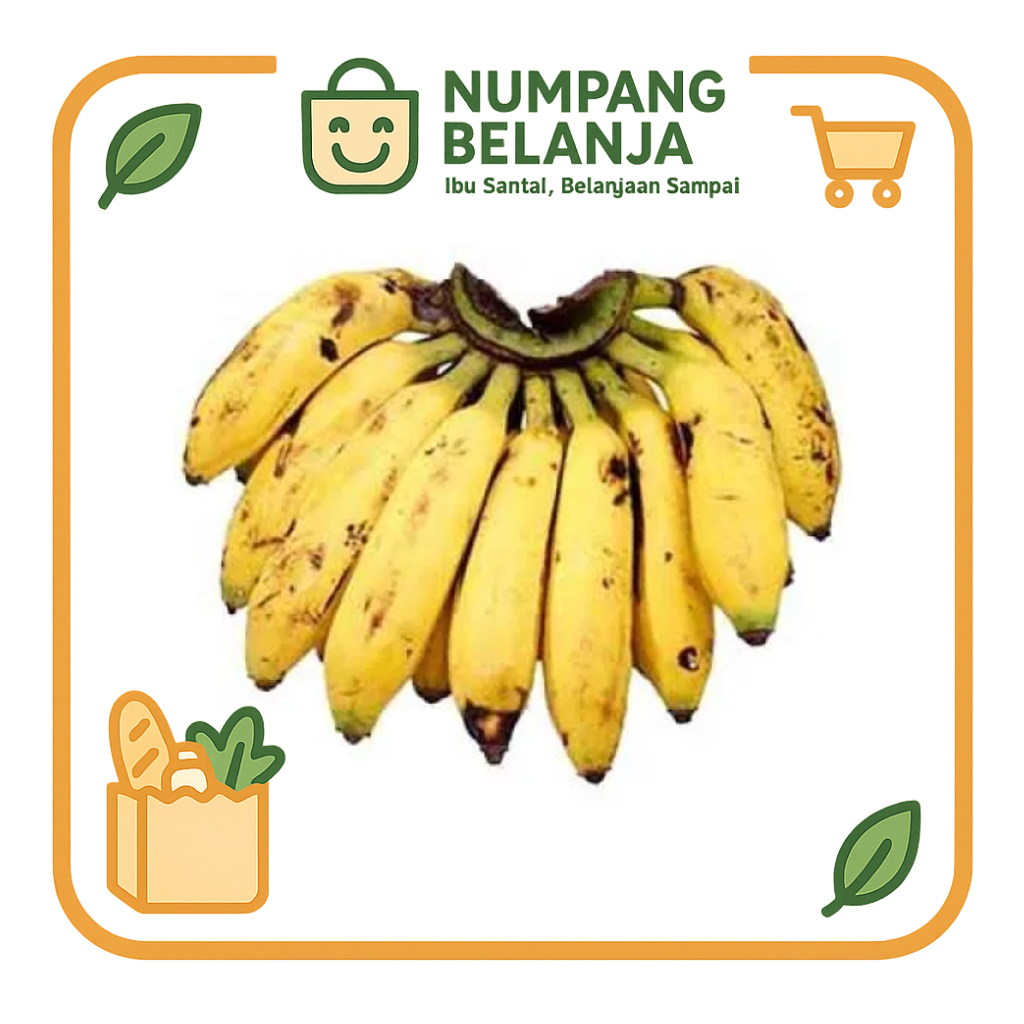 

pisang uli buah fresh [1 sisir]