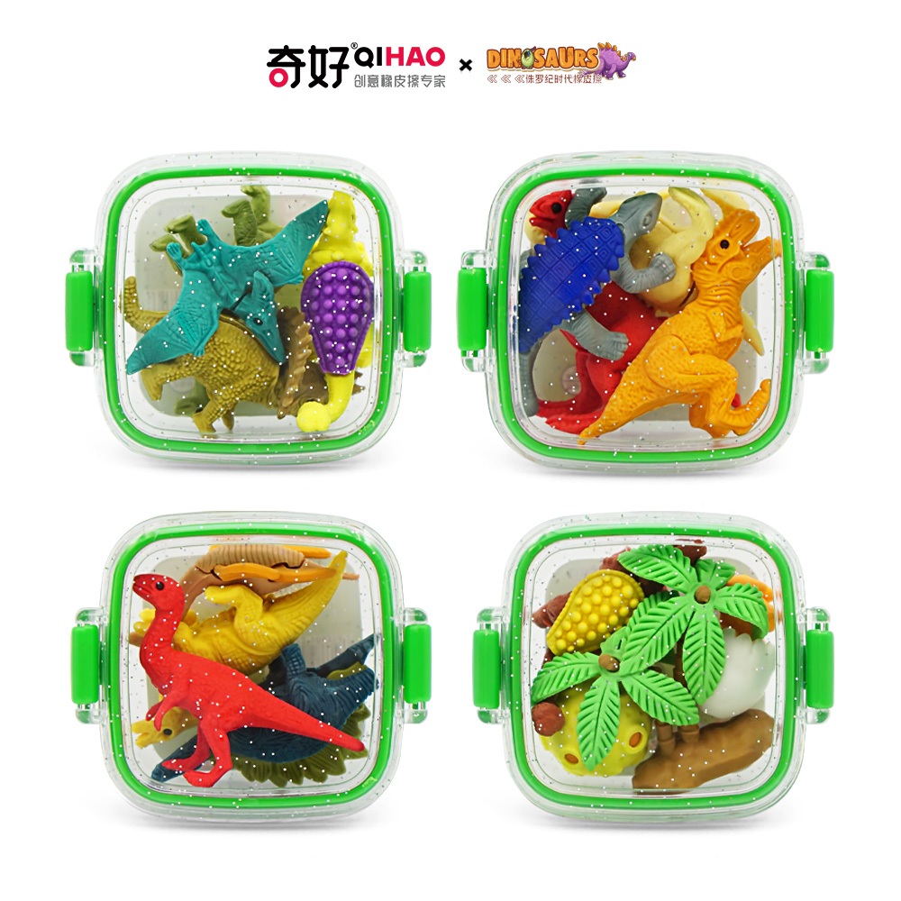 

8635 Penghapus Karakter Lucu Anak karakter Dino Dinosaurus / Sensory play puzzle mainan / Gift stationery