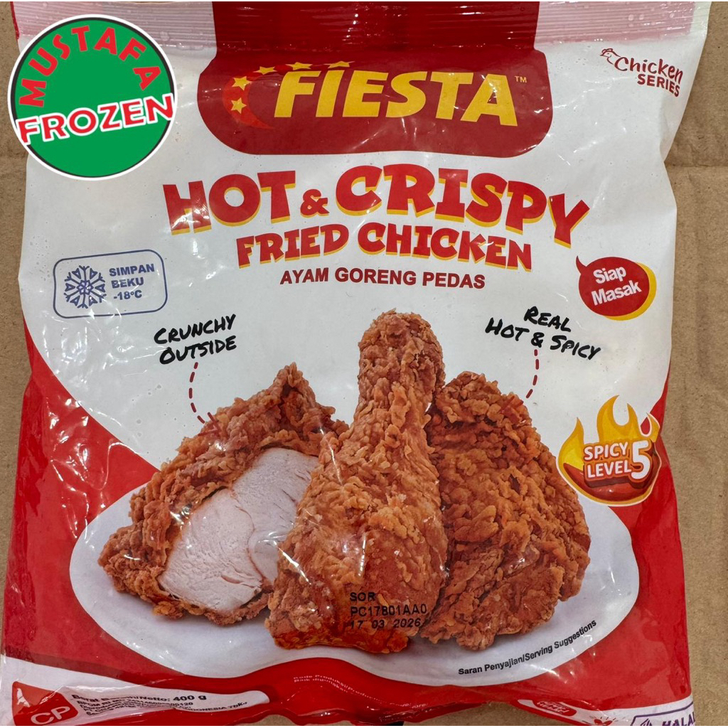

Fiesta Hot & Spicy Fried chicken 400
