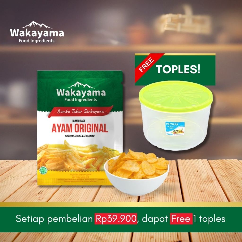 

Wakayama Bumbu Rasa Ayam Original- 100g