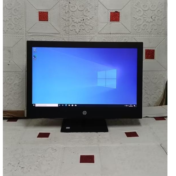 PC ALL IN ONE HP PROSESOR CORE i5-9600T RAM 8 GB SSD 256 GB SIAP PAKAI