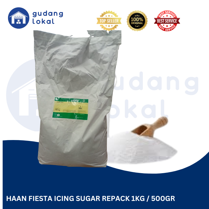 

HAAN FIESTA ICING SUGAR REPACK 1KG / 500GR
