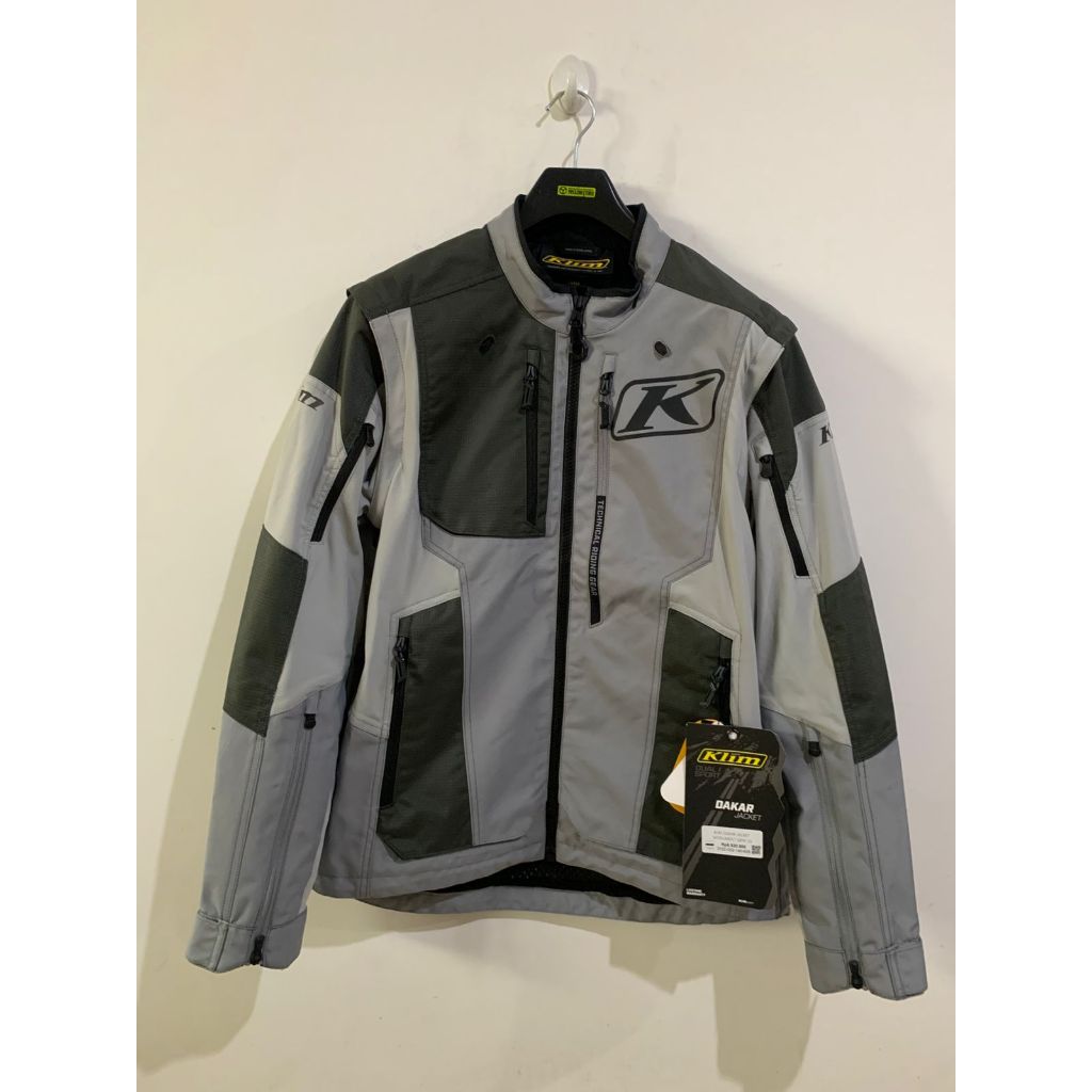 Jaket Riding Klim Dakar Monument Gray