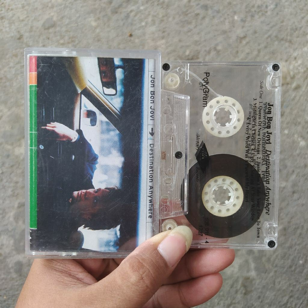 Kaset Pita Jon Bon Jovi - Destination Anywhere