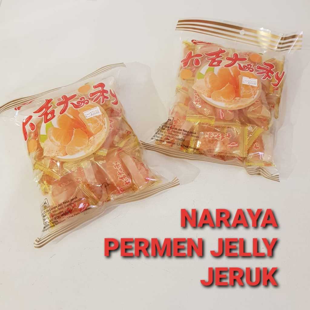 

Naraya Permen Jelly Jeruk Mandarin Orange 500gr