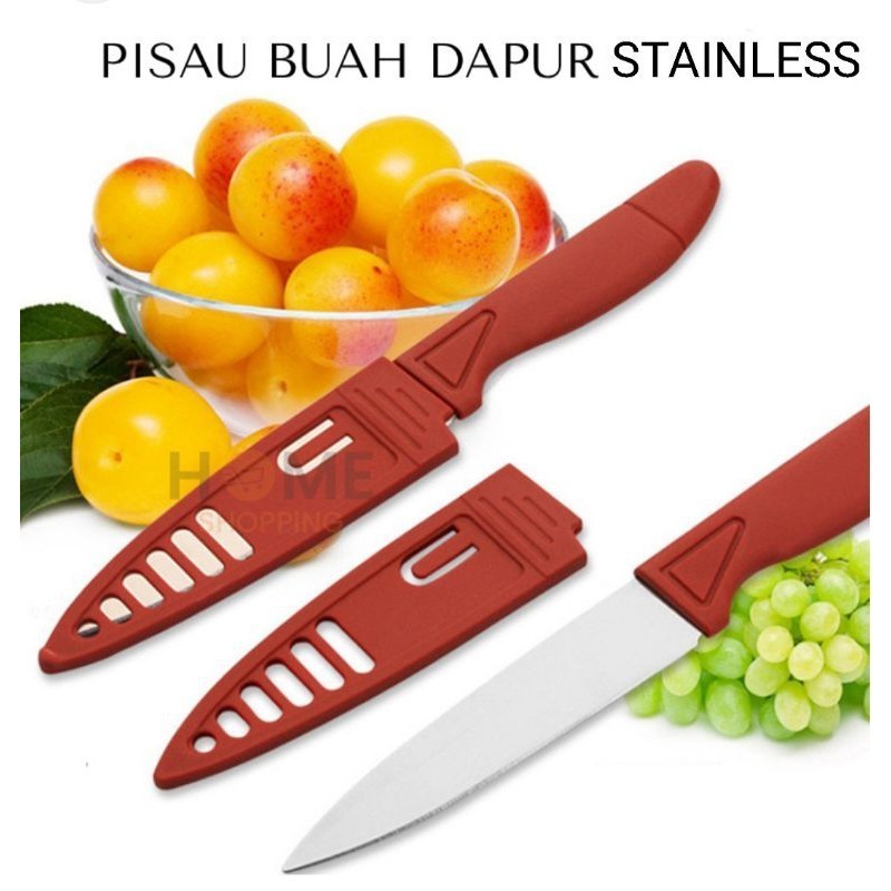 Pisau Buah Pisau Dapur Stainless / Pisau Dapur