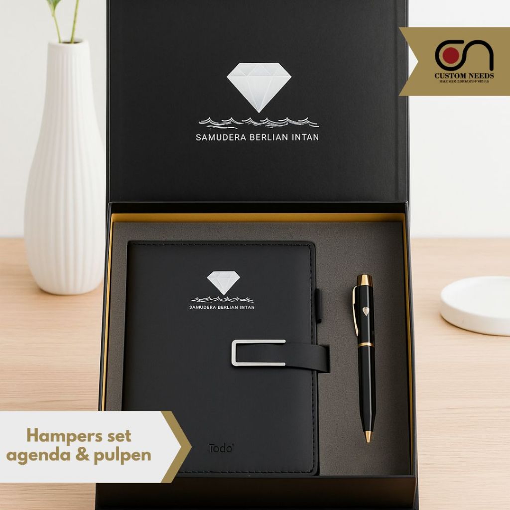 

HAMPERS CUSTOM GIFT SET CUSTOM AGENDA + PULPEN