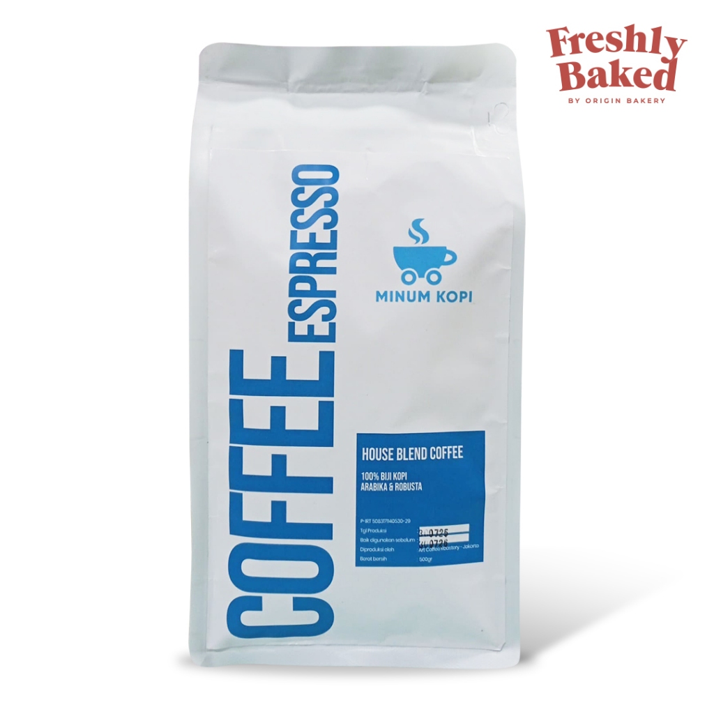 

Premium Coffee Beans 100% Arabica & Robusta - Biji Kopi Premium 100% Arabica Robusta - Espresso - Minum Kopi x Freshly Baked by Origin Bakery