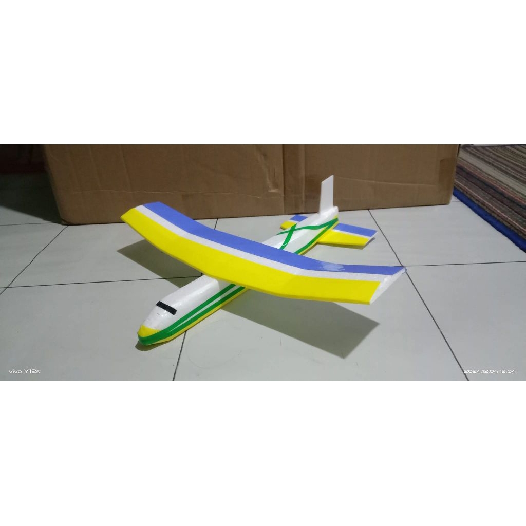 Pesawat Gabus Lempar 50 pcs