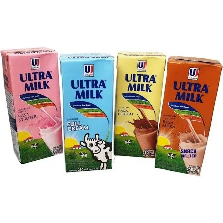 

ULTRA MILK Susu UHT 250ML 1karton isi 24pcs