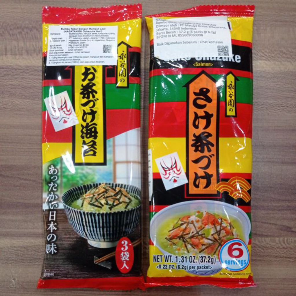 

Nagatanien Chazuke Jepang 24gr