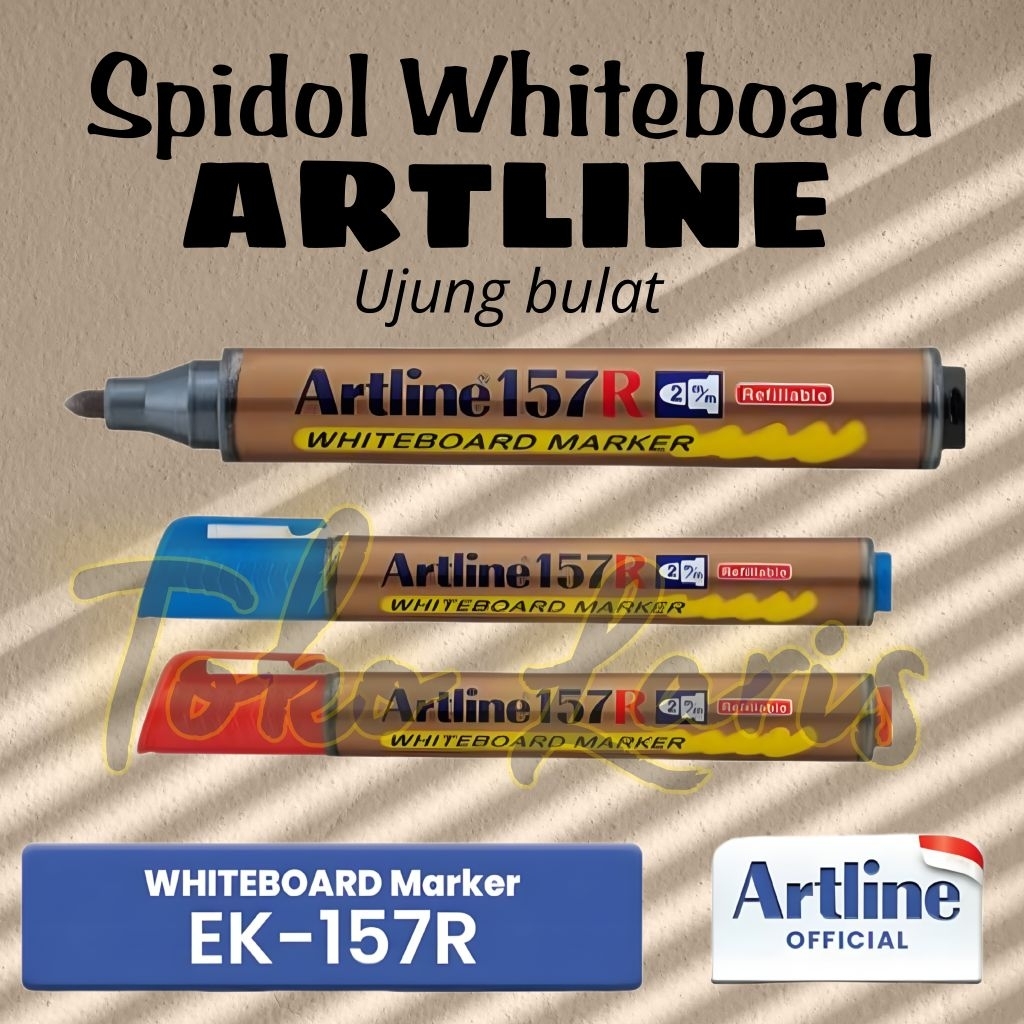 

Spidol Whiteboard Papan tulis ARTLINE EK 157R