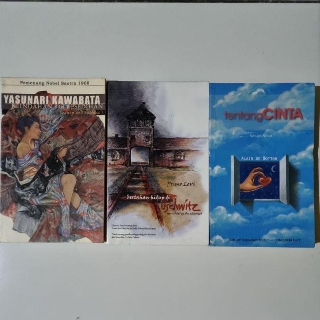 Aneka Buku Penerbit Jalasutra Preloved Original Terjemahan | Tentang Cinta by Allain de Botton | Ber