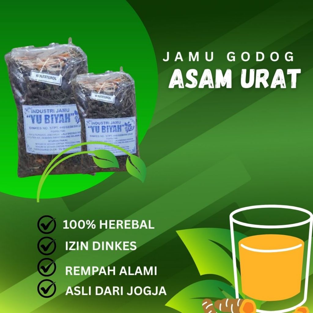 

JAMU HERBAL ASAM URAT TERBAIK/ JAMU GODOG ASAM URAT MANJUR