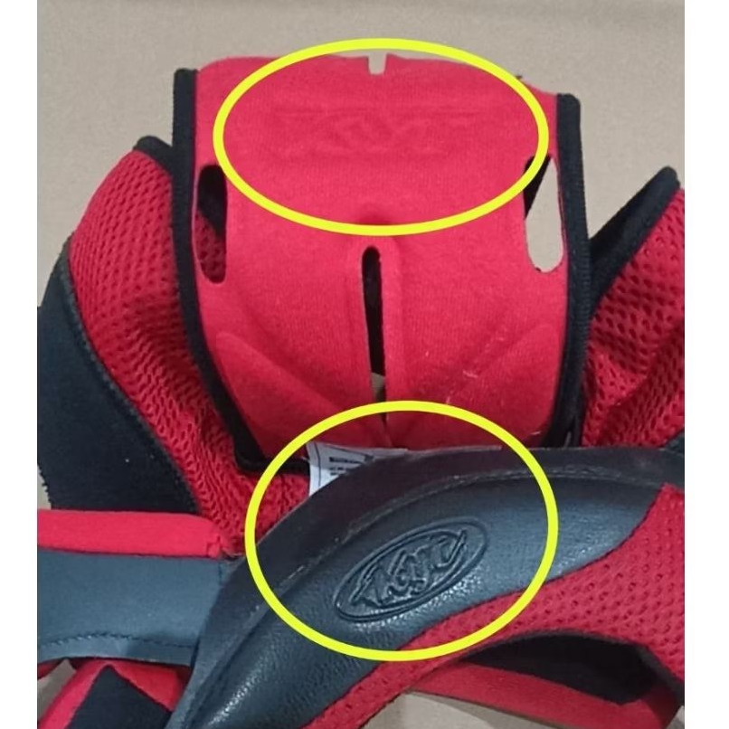 busa helm kyt DJ maru original second (kancing plastik & besi)