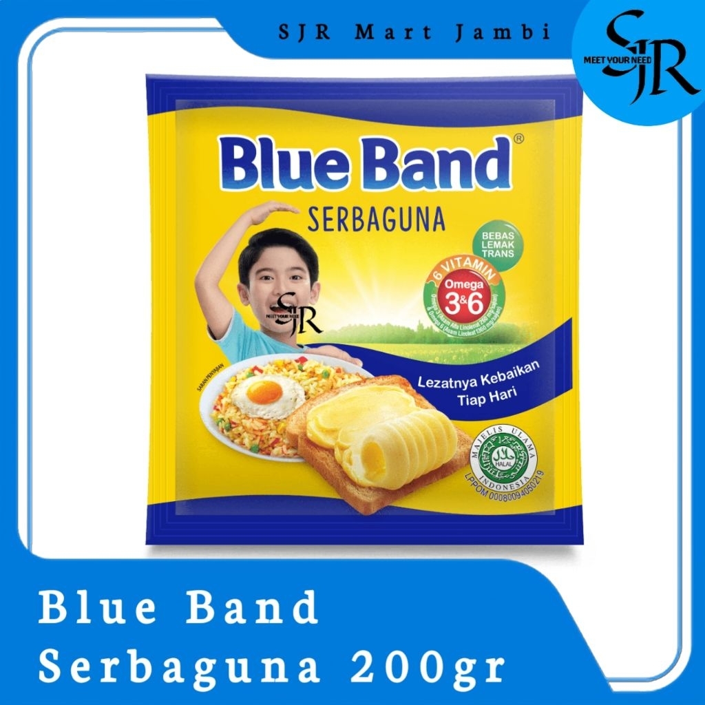 

[Margarin] Blue Band Serbaguna | Kemasan 200 Gr