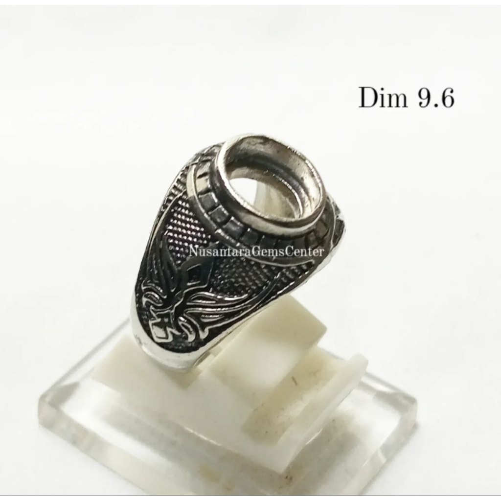 Cincin Emban Alpaka Custome Ukir