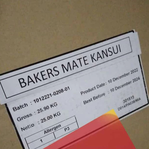 

Kansui pengenyal mie premium pk 1 kg / Bahan Powder Pangan Makanan Kimia Pengawet Food Grade