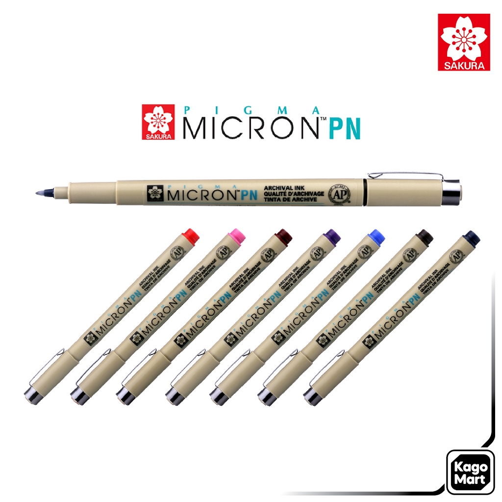 

Sakura Pigma Micron PN Drawing Pen Fineliner Pulpen Gambar Teknik