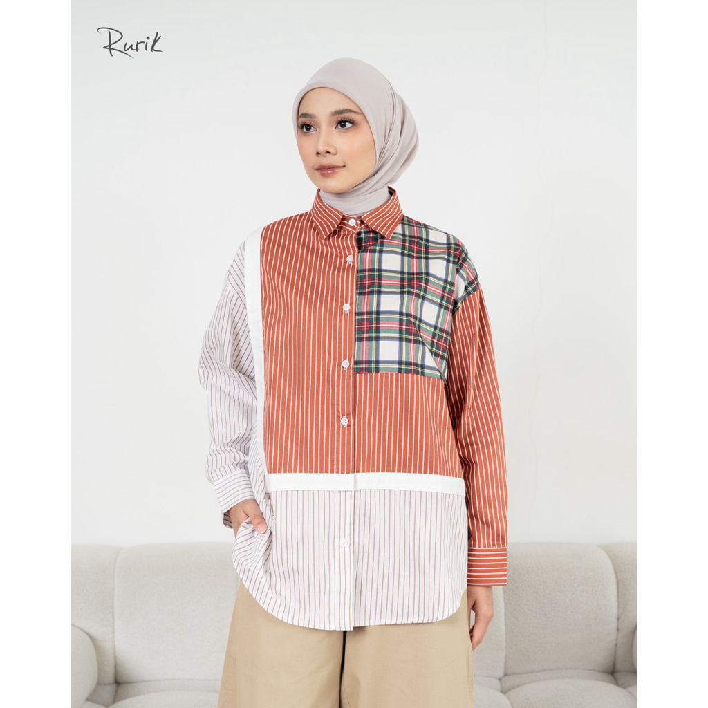 Rurik Kemeja Wanita Hemata Shirt