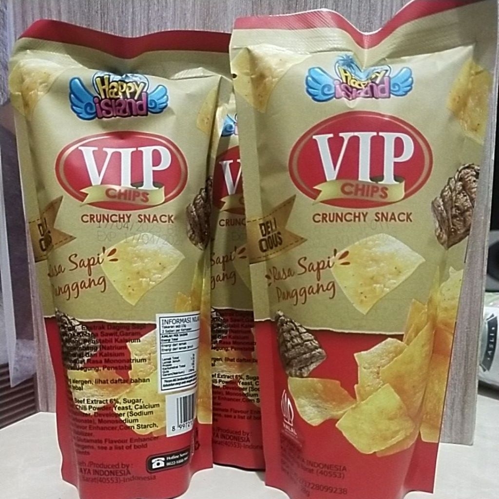 

VIP Chips Happy Island 28gr isi 10
