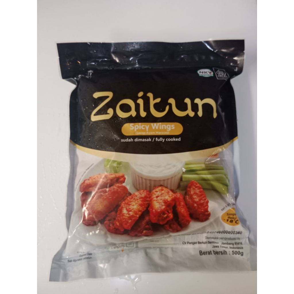 

Zaitun spicy wing 500gr